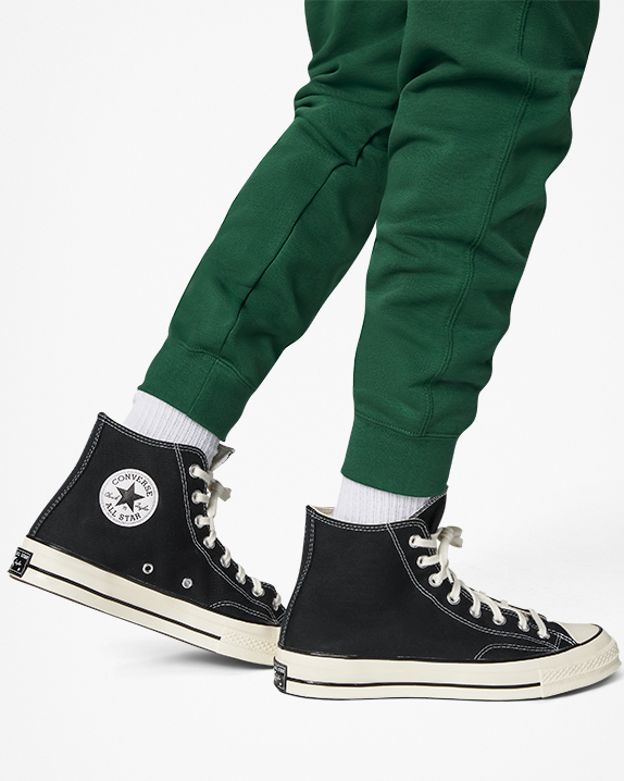 Converse Go-To Embroidered Star Chevron French Terry Sweatpant ...