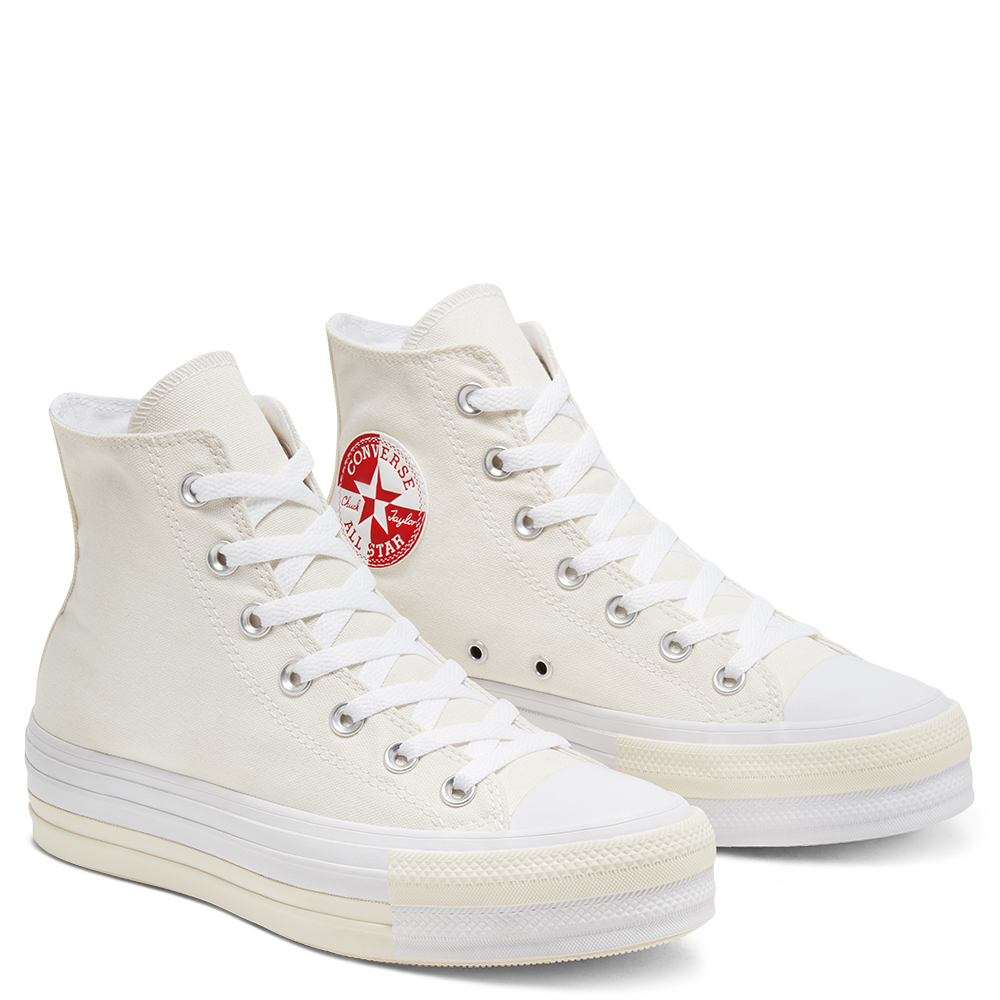 chuck taylor lift hi platform trainers