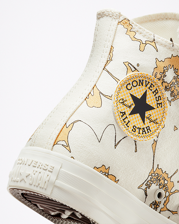 Converse Women Chuck Taylor All Star Summer Florals High Top Egret ...