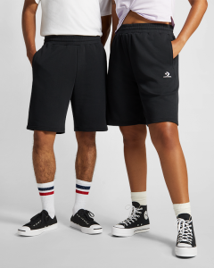 Converse Go-To Embroidered Star Chevron Fleece Short