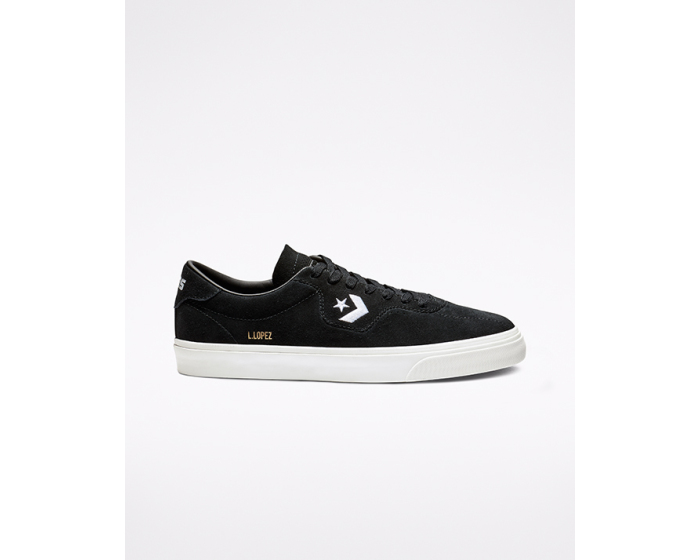 Shop Louie Lopez Pro Suede Black Low Top Sneakers | CONVERSE SOUTH AFRICA